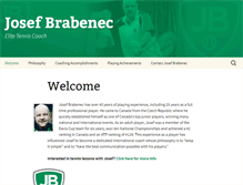 Tablet Screenshot of josefbrabenec.com